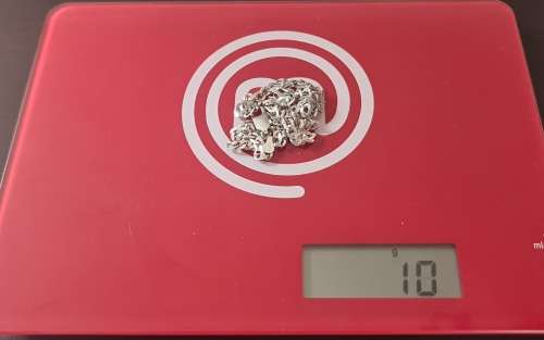 ***Solid 925 Sterling Silver Curb Link Neclace***