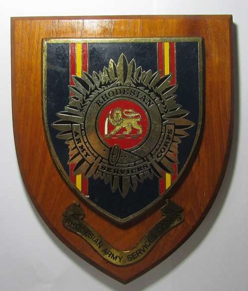 Rhodesia - Army Commemorative Wall Plaque