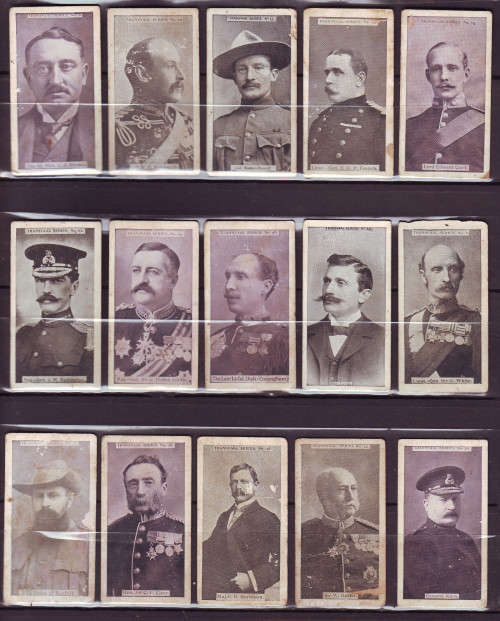 1901 - Transvaal Series Cigarette Card Lot - 32 Cards in Total