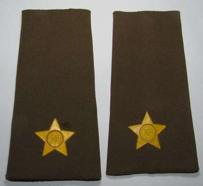 SADF - Nutria Army Second Lieutenant Rank Board Pair