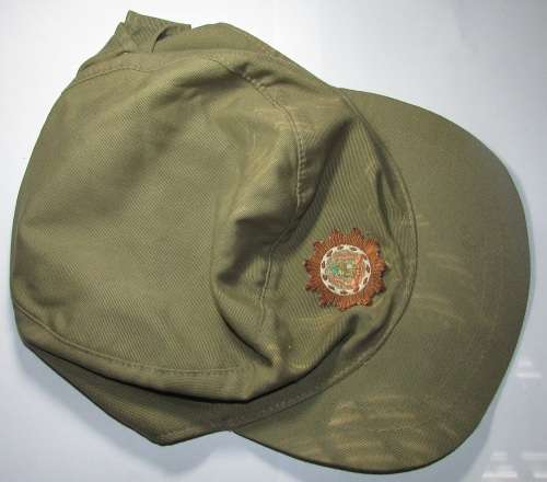 SADF - SWA Police Koevoet Flap Cap with Badge