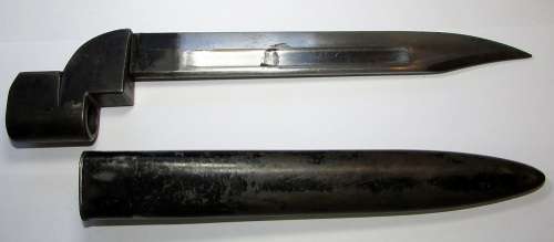 British Number 9 MK1 Bayonet with Scabbard