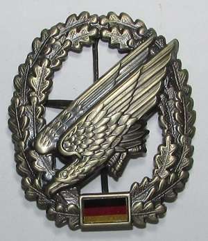 German Bundeswehr Parachute Beret Badge