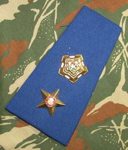 SADF -  SAAF Commandant Rank Board