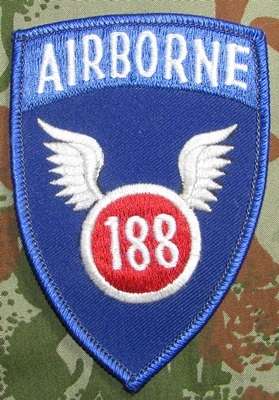 USA 188th Glider Infantry Regiment Shoulder Patch