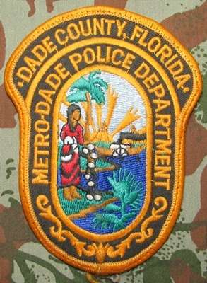 United States Dade County Police Patch