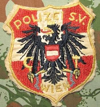 Austrian State Police From Wien /Vienna