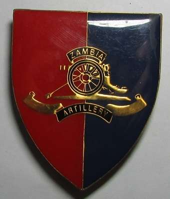 Zambian Army Artillery Shoulder Flash