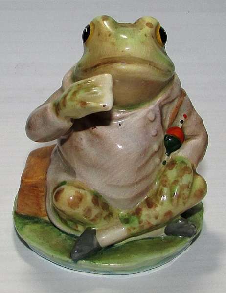 Beswick Beatrix Potter's Mr.Jeremy Fisher Figurine ( 1955 - 1972 )
