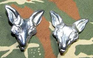 SADF - Intelligence Corps Collar/Cap Badge Pair