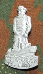 World War 2 Era German Tinnie Badge