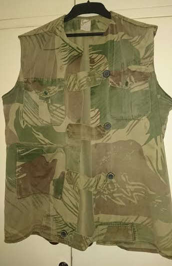 Battle Used Customised Rhodesian Shirt and Shorts Lot