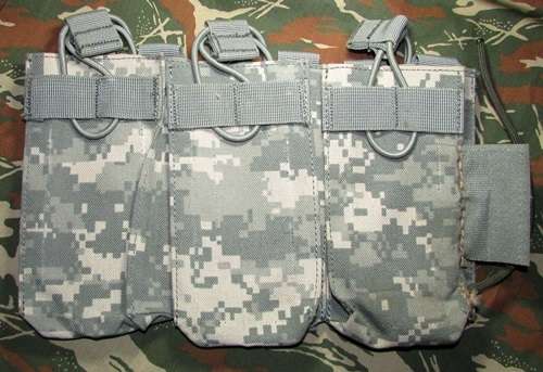 United States Digital Camo Triple Magazine Pouch