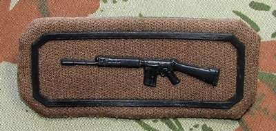 SADF - Nutria Embossed Marksman Qualification Badge