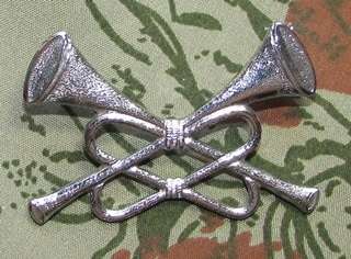 SADF - Army Band Trumpeter Chromed Badge