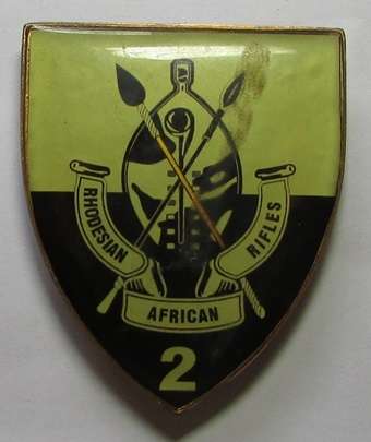 Rhodesia - 2 African Rifles Fantasy Flash