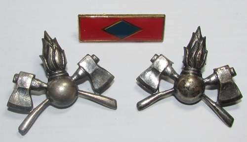 SADF - SWATF Engineers Beret Bar and Collars