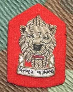 SADF - SWATF Reaction Force Senior Officers , Staff Qualified Cap Badge