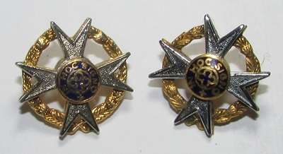 SADF - Army Chaplain Collar Pair