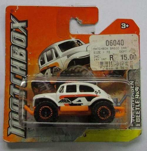 2011 Matchbox - Beetle 4 by 4