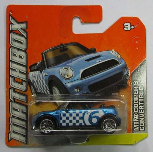 2011 Matchbox - Number 13 Mini Cooper Convertible