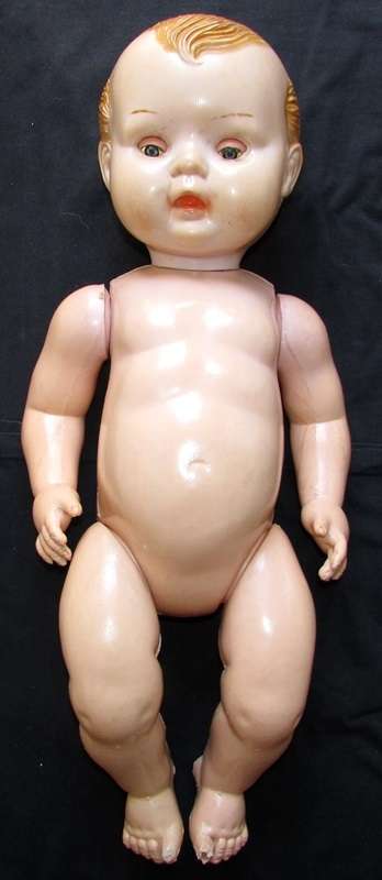 Large Vintage Plastic Kewpie Doll ( Stands 580MM )