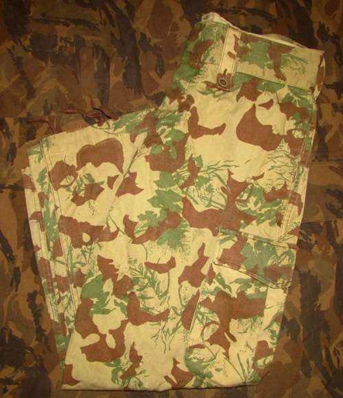1989 SA ( Koevoet ) Camo Long Pants