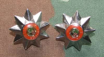SANDF - Chromed Rank Star Pair