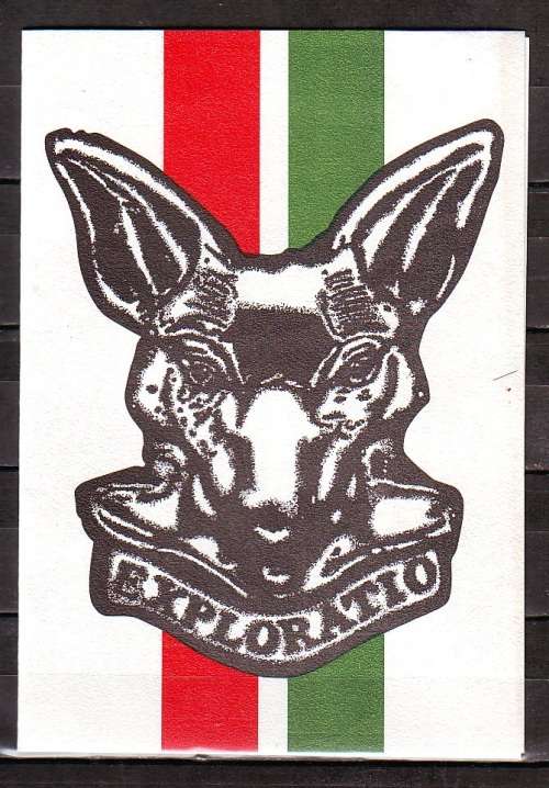 SADF - Intelligence Corps Birthday Card to Major Jacobs