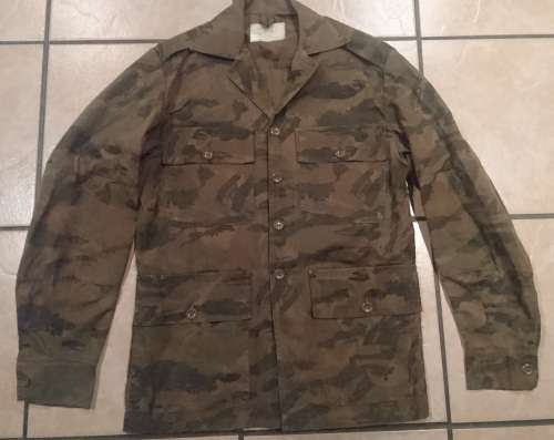 SA Railway Police Camo Bush Jacket dated 1981