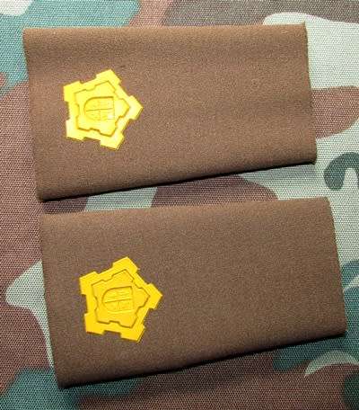 SADF - Army Major Slip on Rank Pair