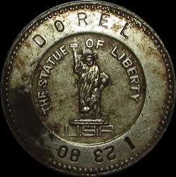 Empire State Building/Statue of Liberty Token