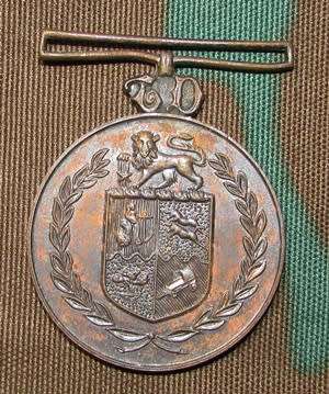 SAP Faitful Service Full Size Medal