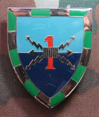 SADF - 1 Signal Regiment Shoulder Flash