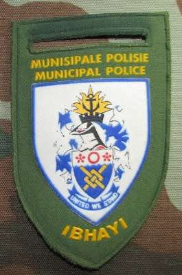 Ibayi Municipal Police Slip on Shoulder Flash