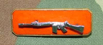 SADF -  Silver Marksman Qualification Breast Badge