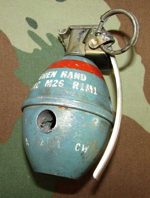 SADF - Border War Practice Grenade Inert - Complete