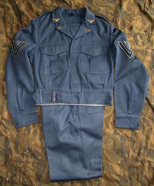 SADF - Air Force Bunny/Battle Jacket with Trousers