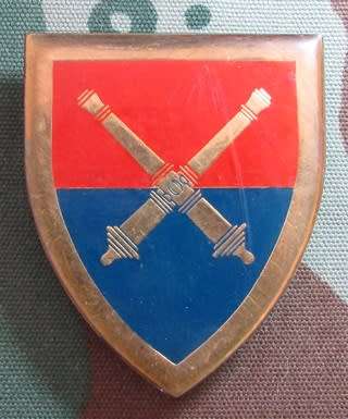 SADF - School of Artillery Shoulder Flash