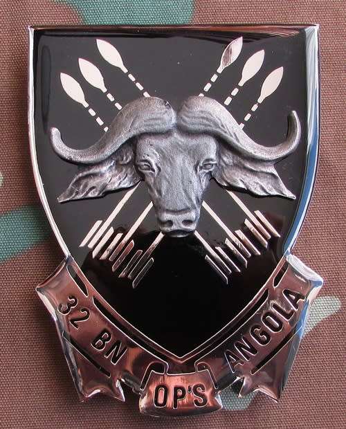 SADF - 32 Battalion Plaque