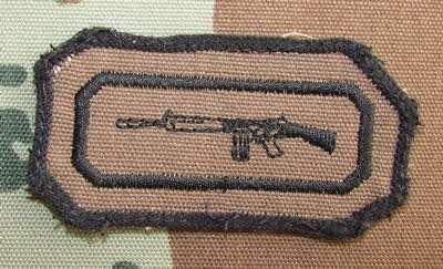 SADF - Nutria Army Marksman Breast Badge