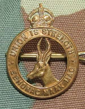 SADF - Union Cap Badge