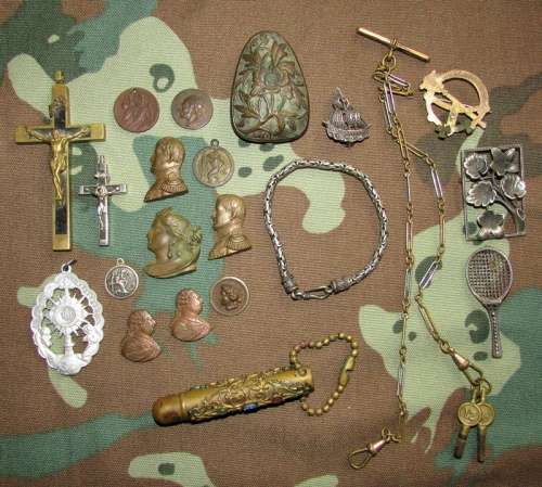 Lot of Unusual Vintage Items - Sold as a Lot ( Some Silver )