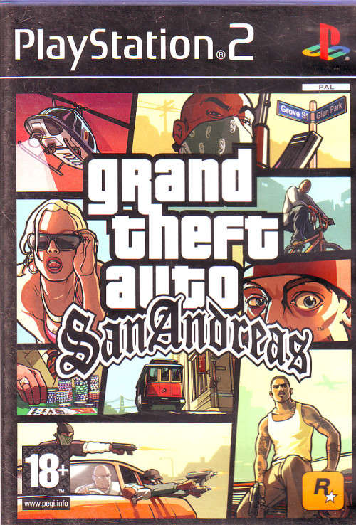 Grand Theft Auto San Andreas - PS2