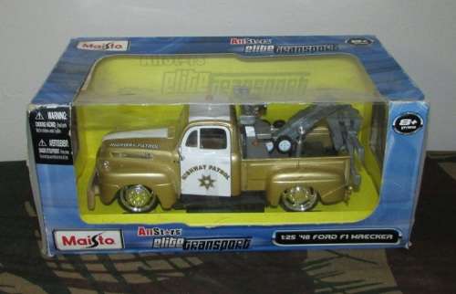 1/24 Scale Maisto Elite Transporter 48 Ford F1 Wrecker