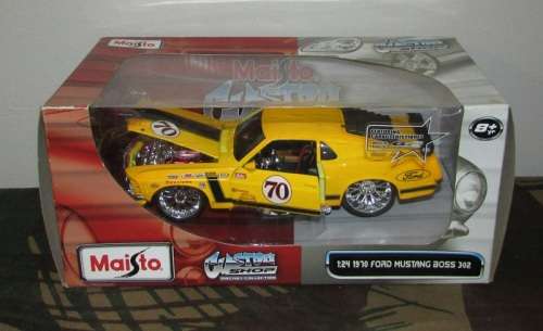 1/24 Scale Maisto Custom Shop 1970 Ford Mustang Boss 302