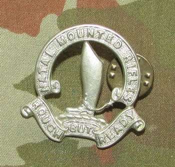 SADF - Natal Mounted Rifles Collar Badge