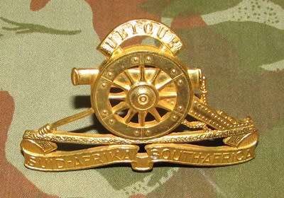 SADF - Artillery Cap Badge