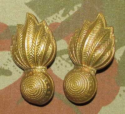 SADF - Artillery Collar Badge Pair