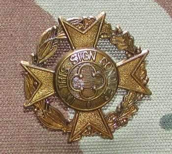 Rhodesia - Chaplain Cap Badge